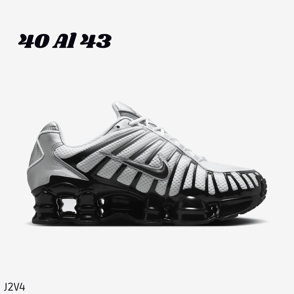 N SHOX SILVER NEGRO