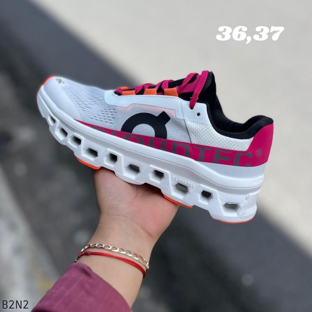 ON CLOUD MONSTER BLANCO ROSA