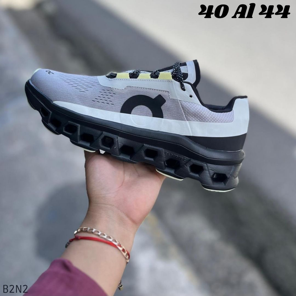 ON CLOUD MONSTER GRIS VERDE (40)