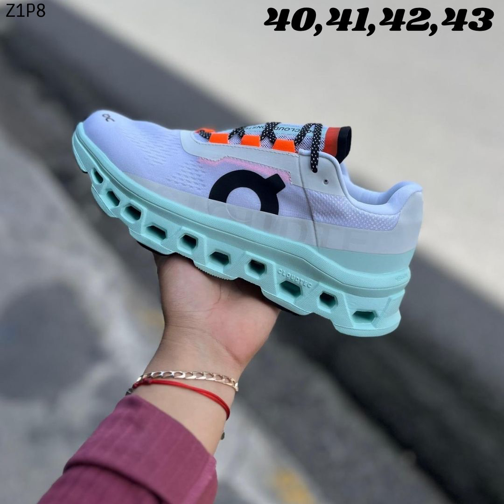 ON CLOUD MONSTER NARANJA VERDE (40)