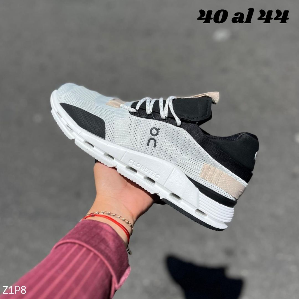 ON CLOUD NOVA GRIS NEGRO (40)