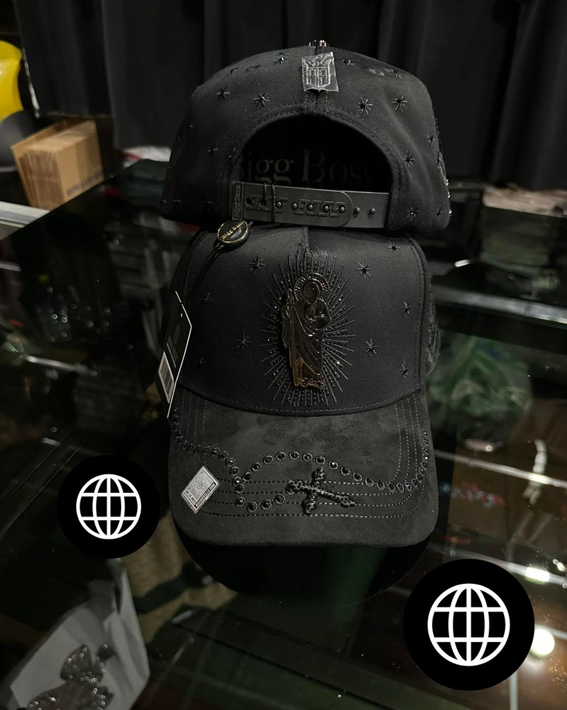 Big Boss San Judas Crystal Total Black