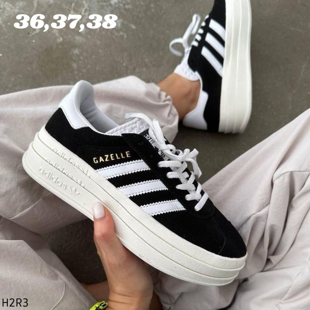 AD GAZELLE PLATAFORMA NEGRO