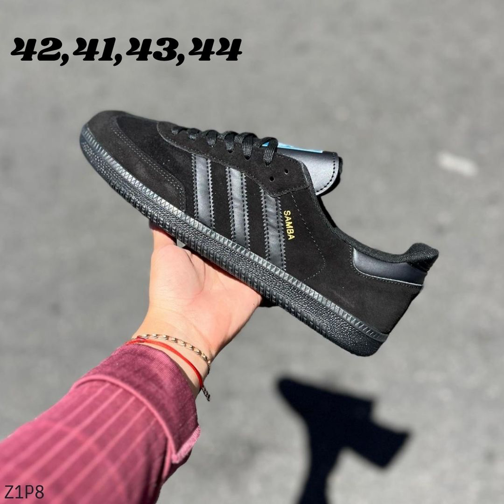 AD SAMBA GAMUZA NEGRO